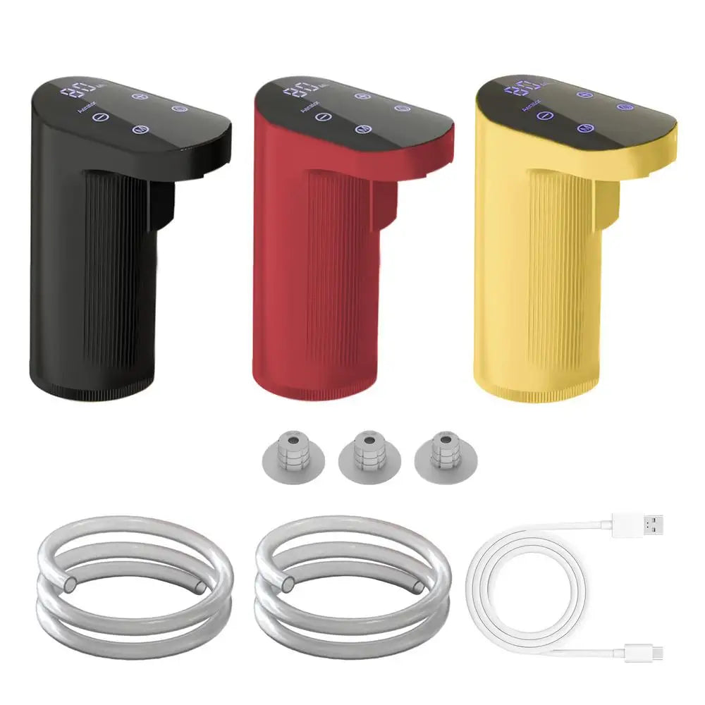 Electric Wine Decanter Wine Aerator Pourer Whiskey Water Dispenser Mini Automatic Wine Decanter Wine Dispenser Wine Accessories
