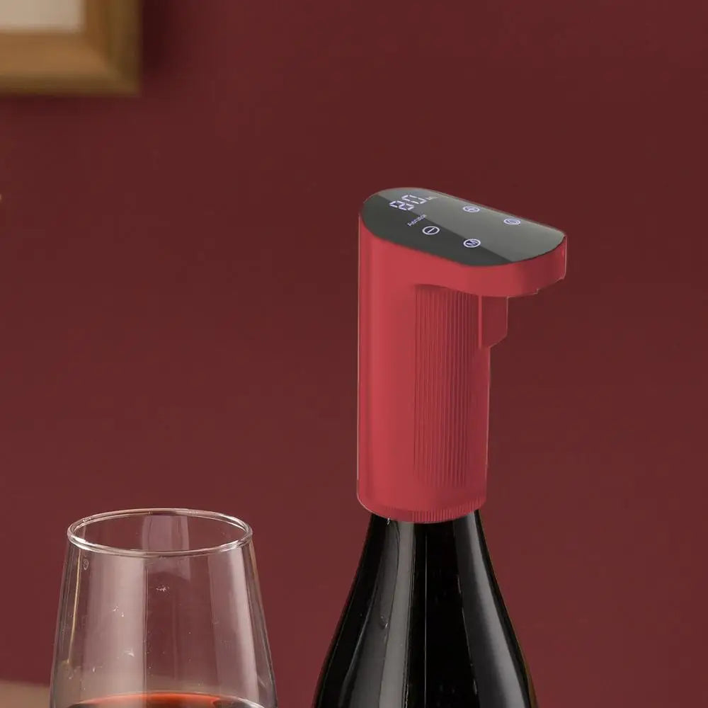 Electric Wine Decanter Wine Aerator Pourer Whiskey Water Dispenser Mini Automatic Wine Decanter Wine Dispenser Wine Accessories