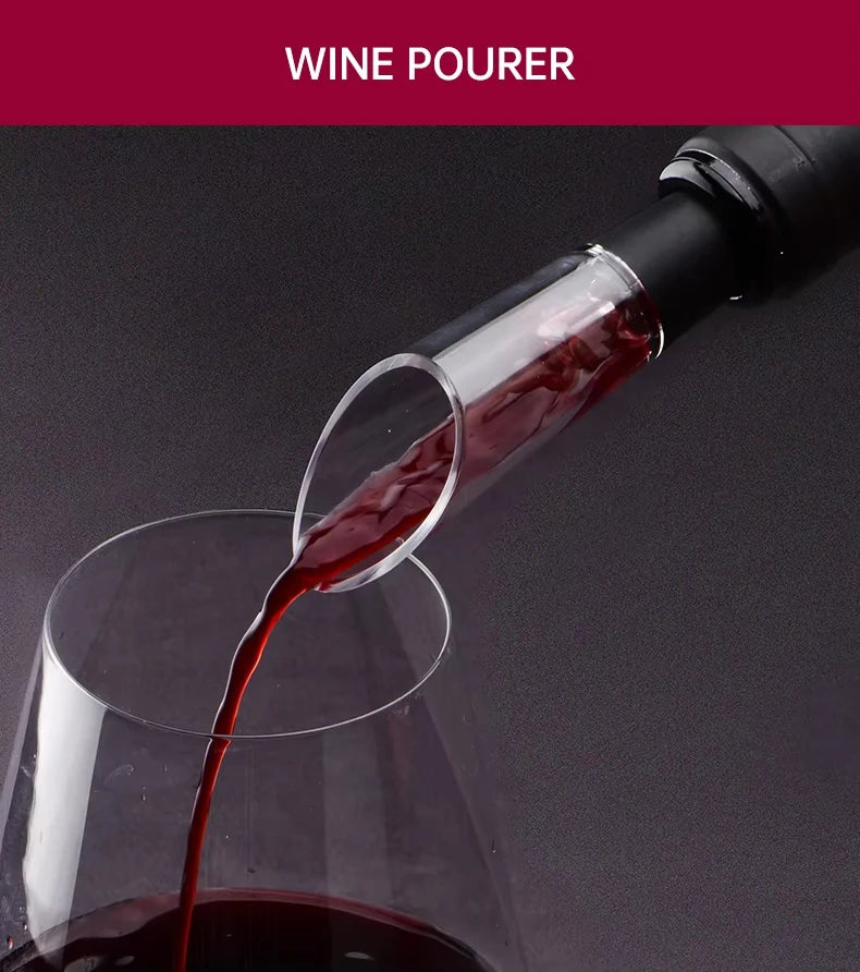 Electric Wine Bottle Opener Automatic Red Wine Corkscrew Wine Opener Wine Tools Kitchen Products