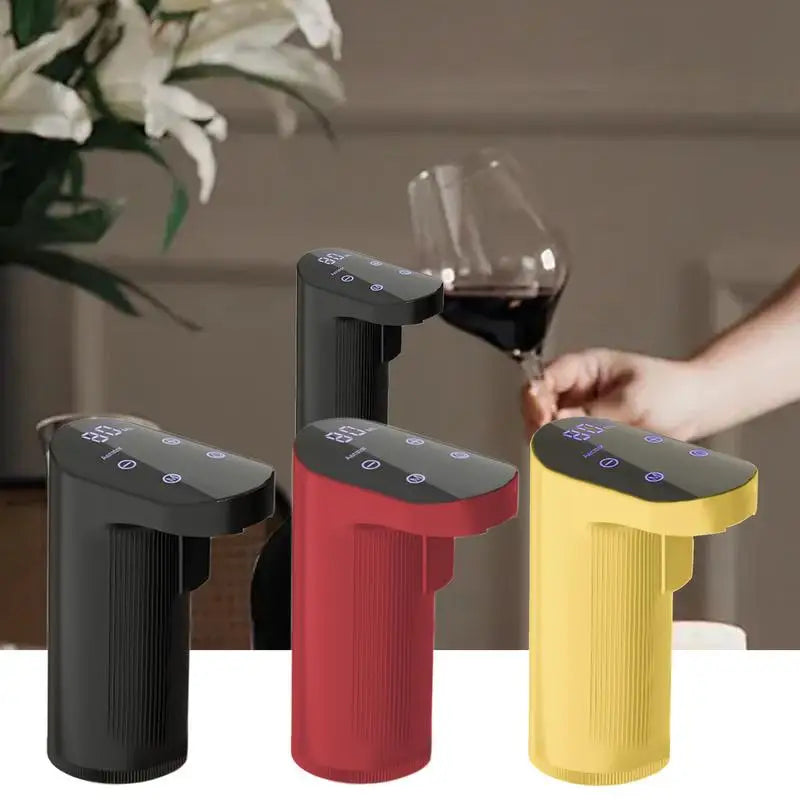 Electric Wine Decanter Wine Aerator Pourer Whiskey Water Dispenser Mini Automatic Wine Decanter Wine Dispenser Wine Accessories
