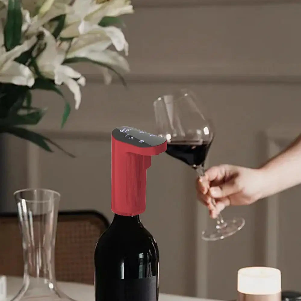Electric Wine Decanter Wine Aerator Pourer Whiskey Water Dispenser Mini Automatic Wine Decanter Wine Dispenser Wine Accessories
