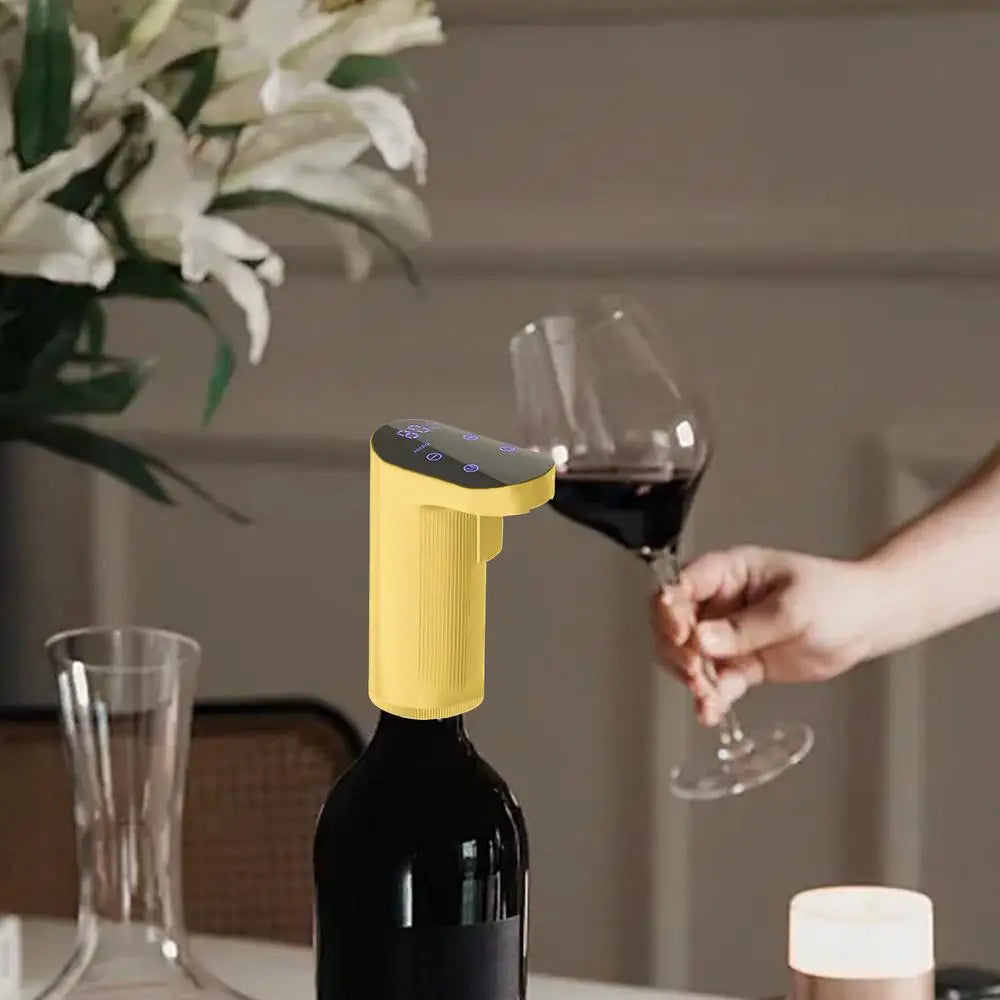 Electric Wine Decanter Wine Aerator Pourer Whiskey Water Dispenser Mini Automatic Wine Decanter Wine Dispenser Wine Accessories