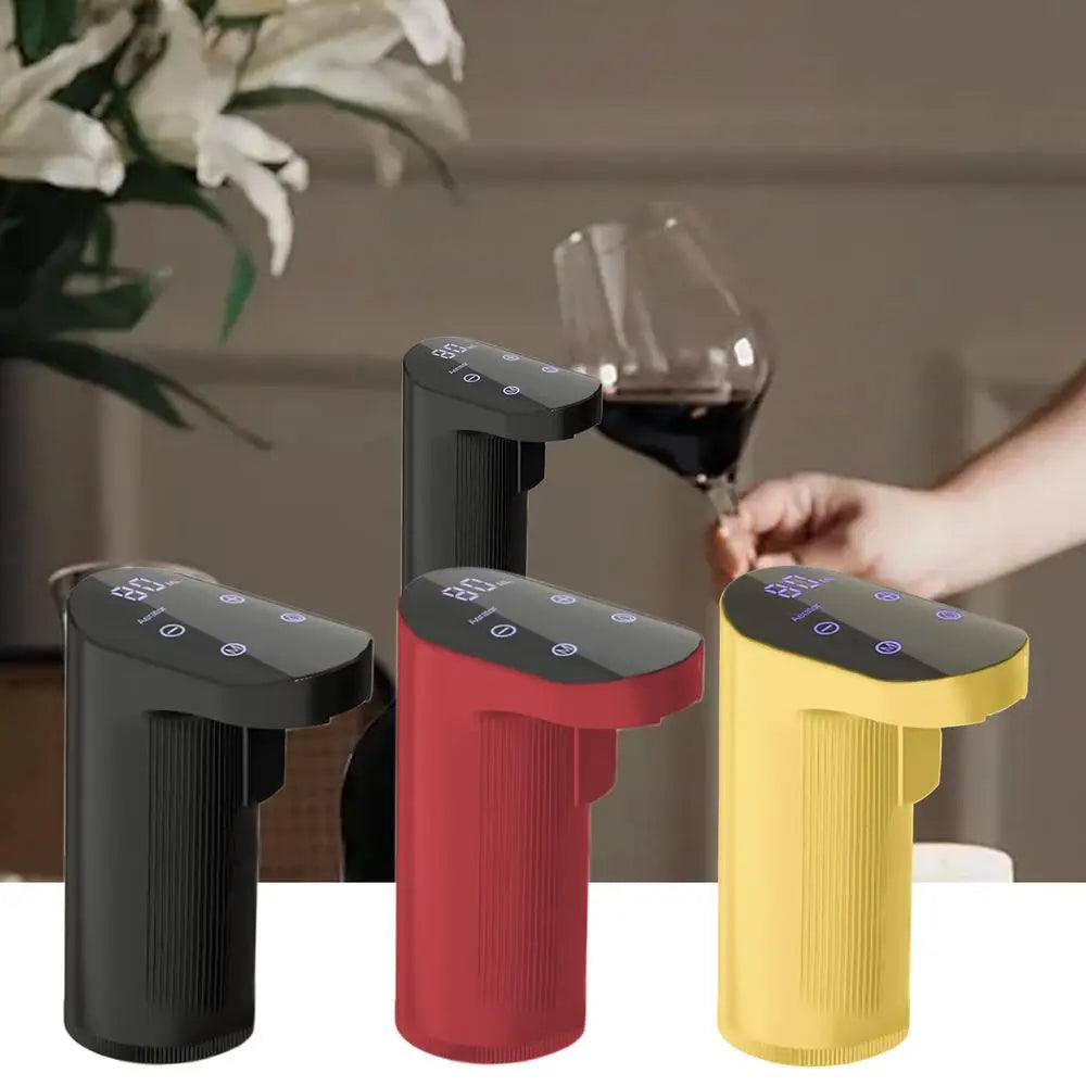 Electric Wine Decanter Wine Aerator Pourer Whiskey Water Dispenser Mini Automatic Wine Decanter Wine Dispenser Wine Accessories