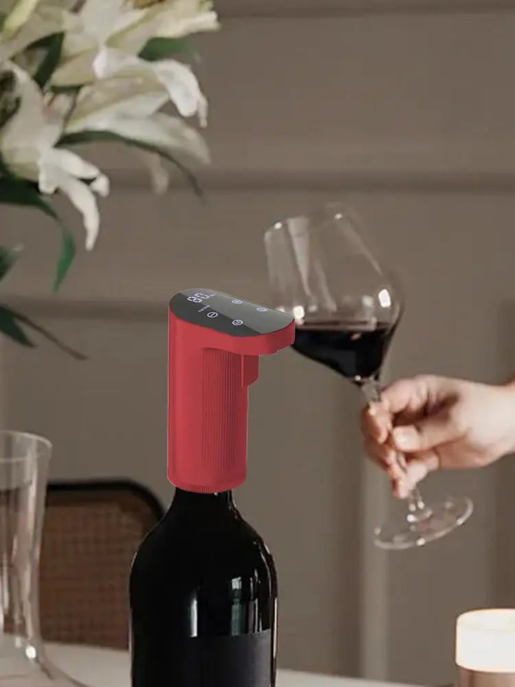 Electric Wine Decanter Wine Aerator Pourer Whiskey Water Dispenser Mini Automatic Wine Decanter Wine Dispenser Wine Accessories