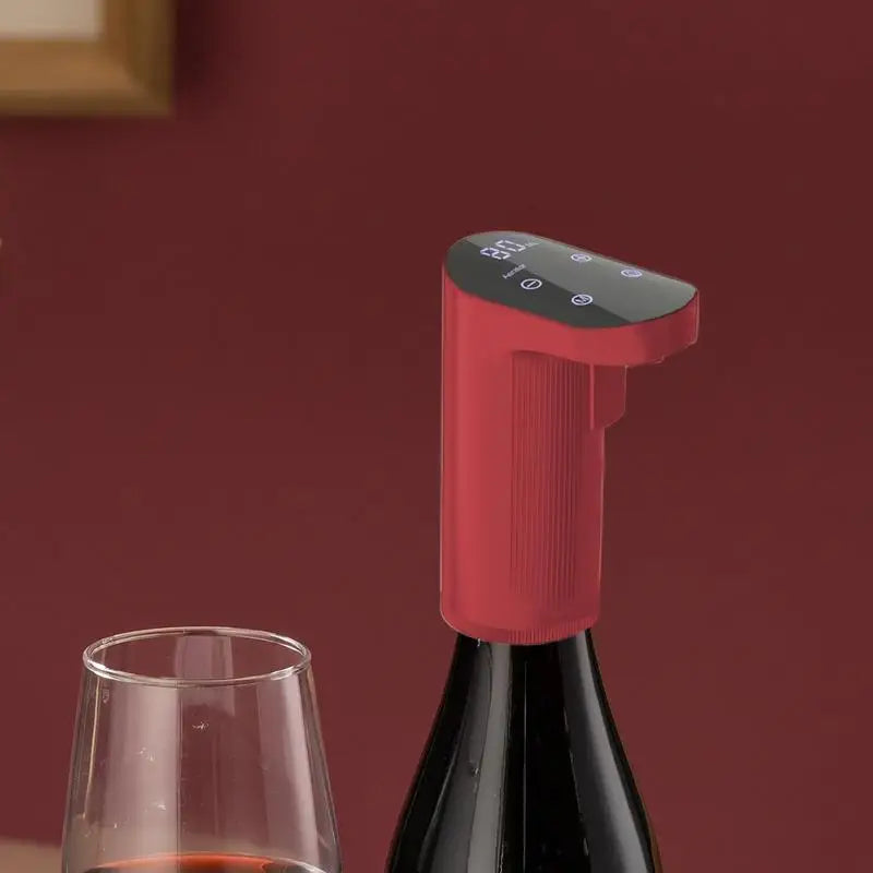Electric Wine Decanter Wine Aerator Pourer Whiskey Water Dispenser Mini Automatic Wine Decanter Wine Dispenser Wine Accessories