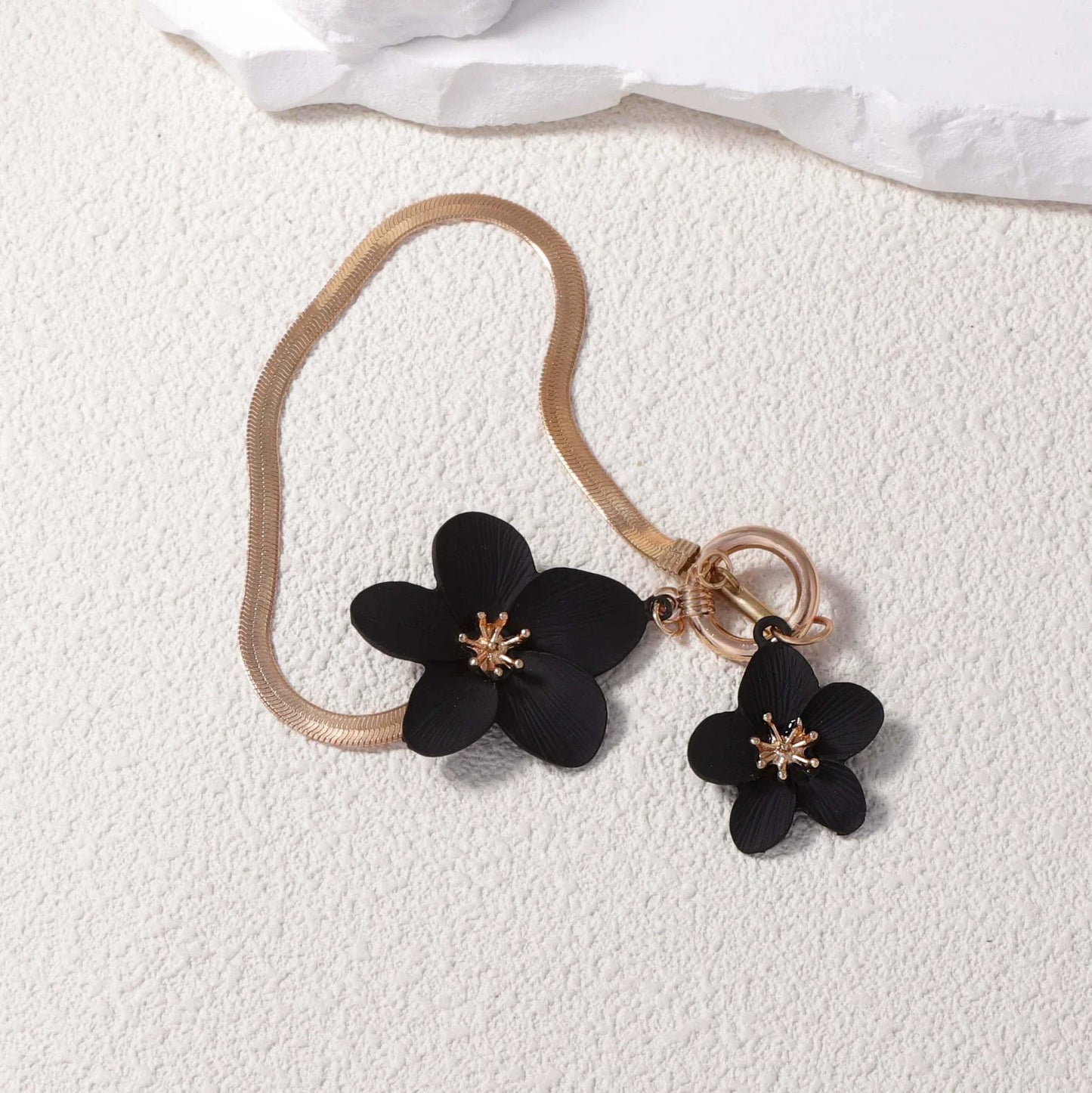 Elegant Chic Flower Pendant Anklet for Women Vacation & Daily Wear Summer Boho Foot Chain Party Jewelry Gifts