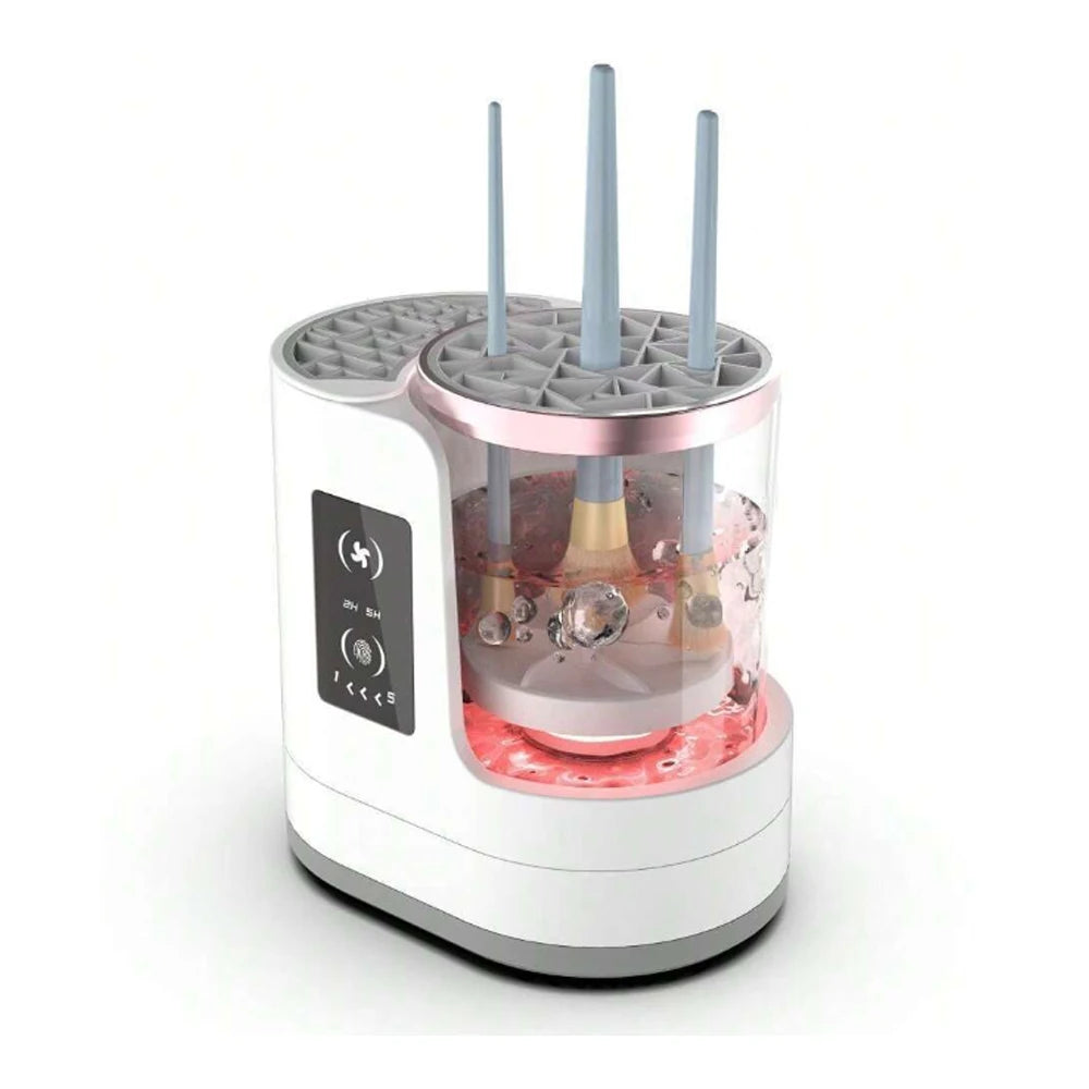 Electric Makeup Brush Cleaning Machine USB Plug Portable Cleaning Machine Makeup Brush Automatic Rotary Cleaning Machine Dryer.